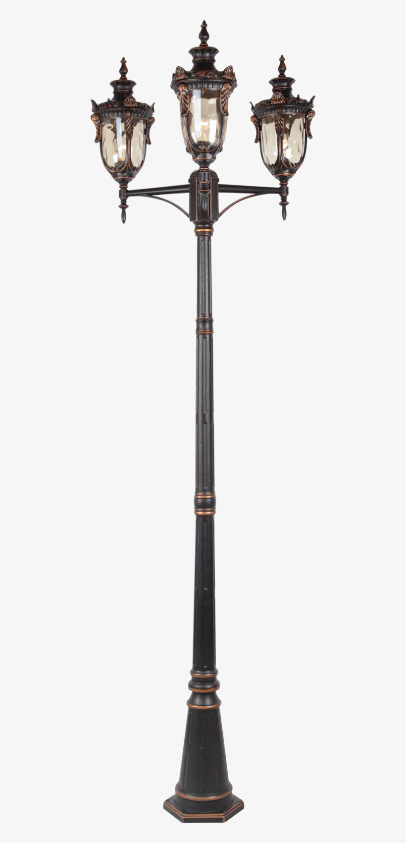 Outdoor Retro Waterproof Lawn Lights Garden Lamp Post - عمود اناره, transparent png #4965465