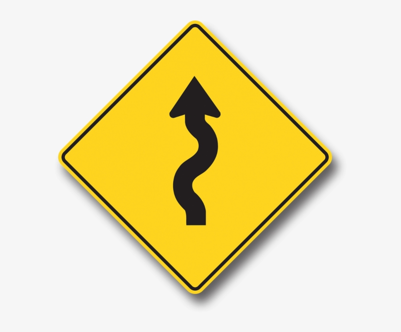 Road Slippery When Wet Sign, transparent png #4966981