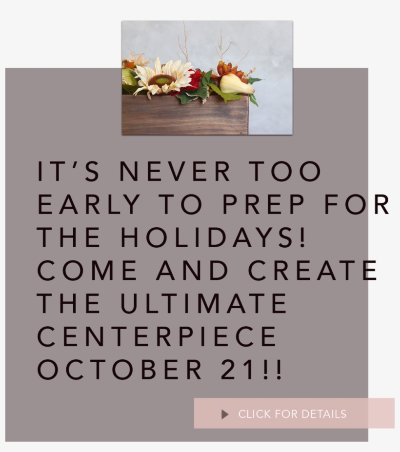 Fallcenterpiece - Create Jobs For Usa, transparent png #4967284