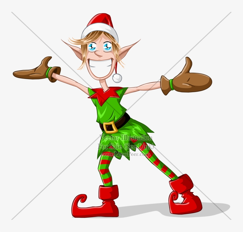Scariest Clip Elf On Shelf Clip Art Transparent Download - Dancing Elves Clip Art, transparent png #4967796