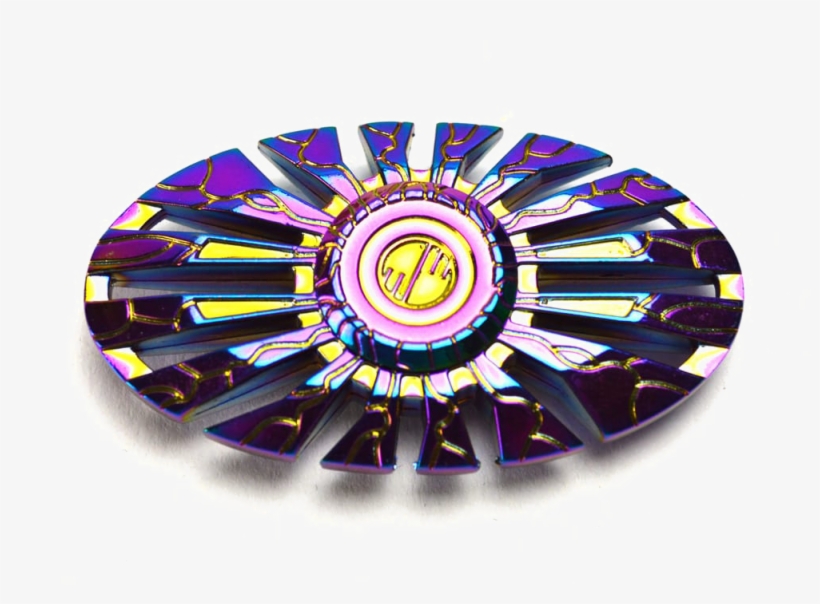 Rainbow Fidget Spinner Transparent Images - Fidget Spinner, transparent png #4967966