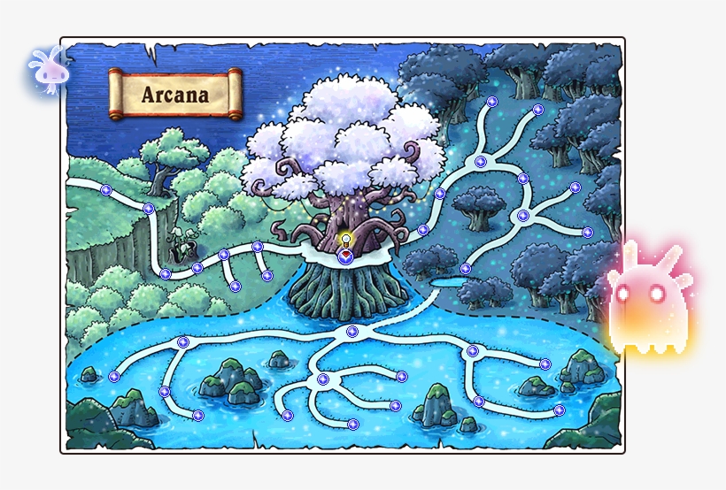 Arcana Es To Arcane River Official Maplestory - Maplestory Arcane River Map, transparent png #4968399
