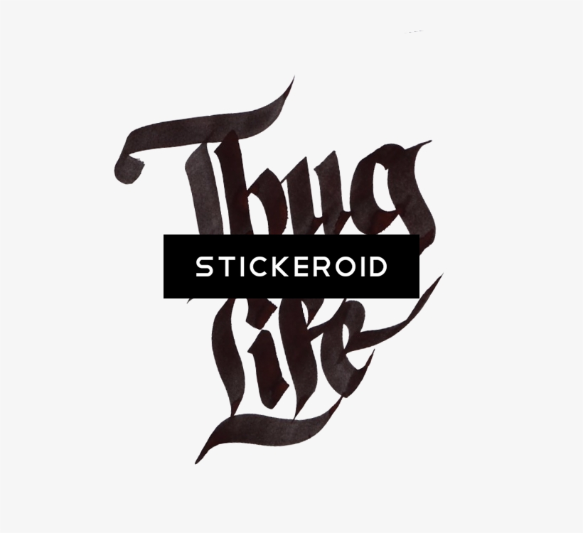 //deadfixm/wp Conads///thug Life - Thug Life Tattoo Vorlage, transparent png #4969339