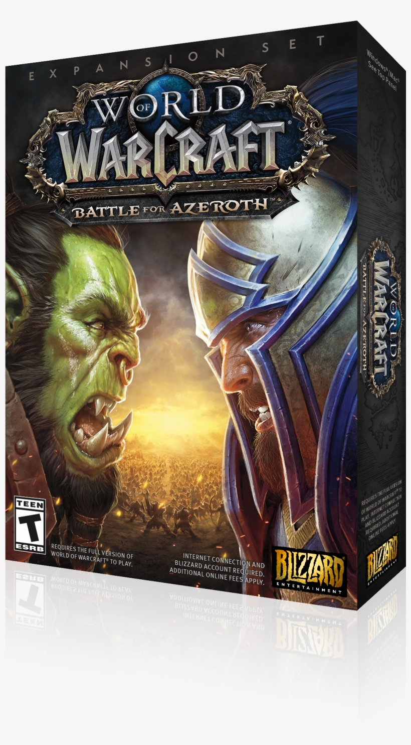 Wow Battleforazeroth 3d-right - Battle For Azeroth Price, transparent png #4969614