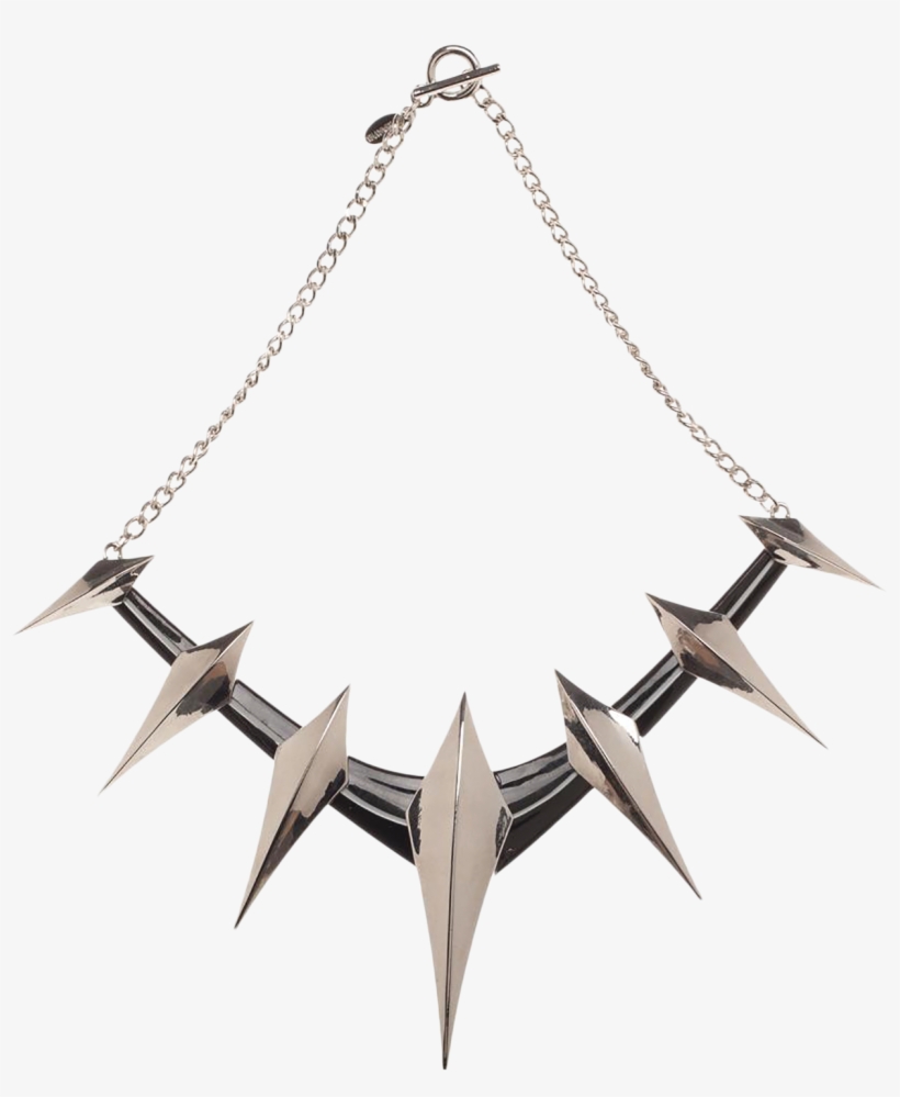 Black - Black Panther Necklace, transparent png #4969712