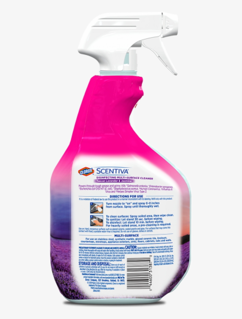 Clorox® Scentiva® Disinfecting Multi-surface Cleaner - Liquid Hand Soap, transparent png #4970122