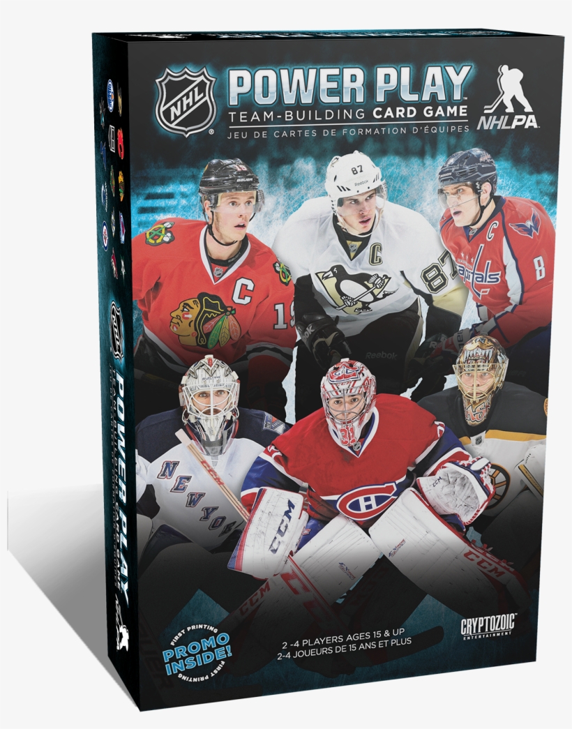 Nhl Power Play Team-building Card Game - Cryptozoic Nhl Power Play Team-building Card Game, transparent png #4970240