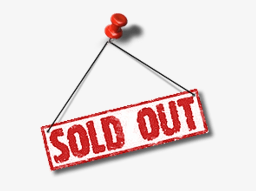 Sold Out Image - Sold Out Sign Png, transparent png #4970775
