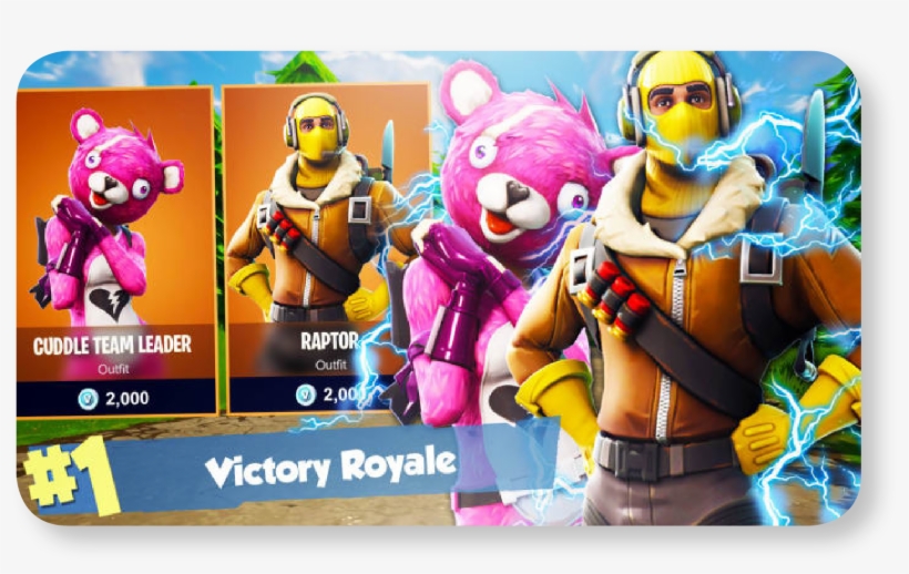 Youtube Thumbnails - Cuddle Team Leader And Raptor, transparent png #4970942