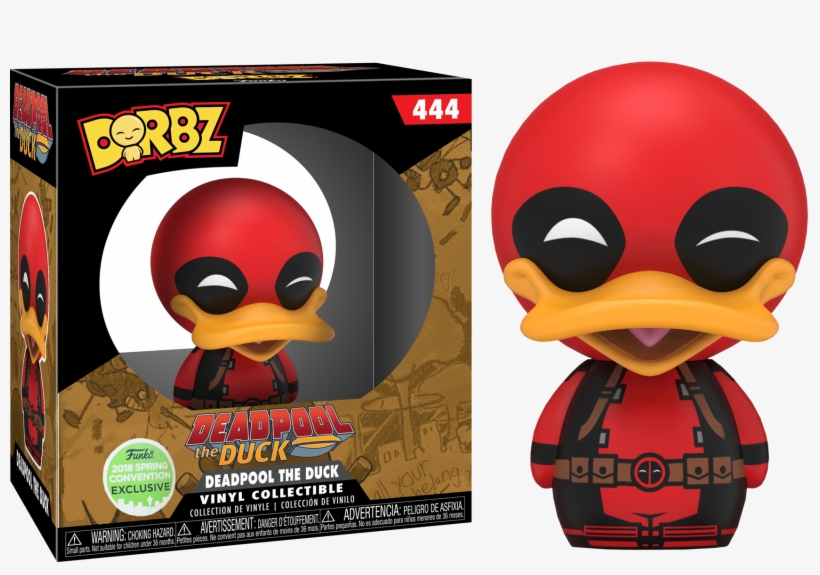 Deadpool The Duck Dorbz Vinyl Figure - Deadpool The Duck Dorbz, transparent png #4971603
