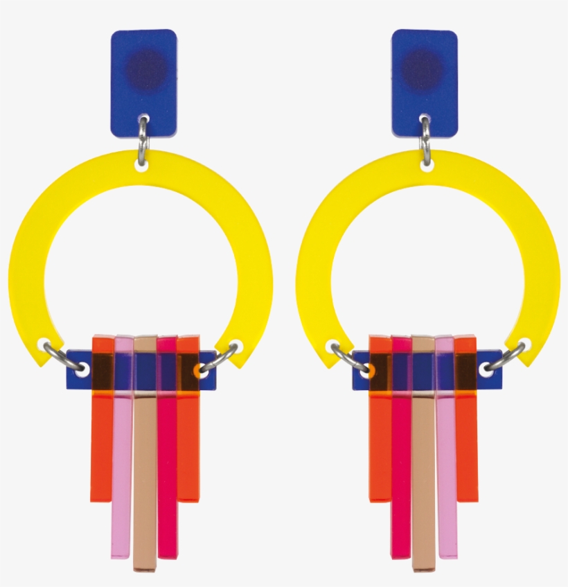 Art Deco Chandeliers Citrus - Earrings, transparent png #4972562
