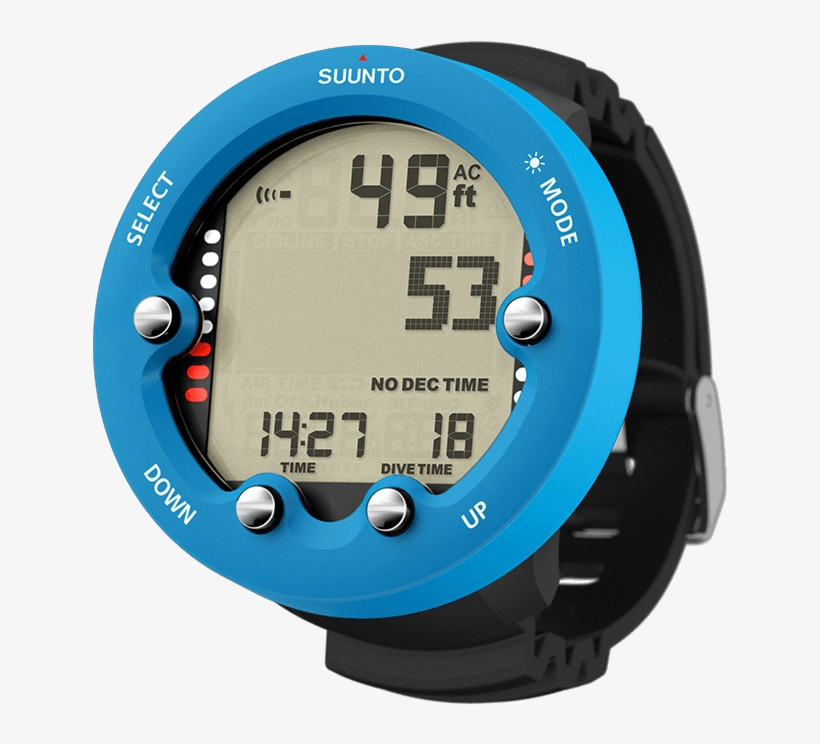 Suunto Zoop Novo Blue - Suunto Novo Dive Computer, transparent png #4973490