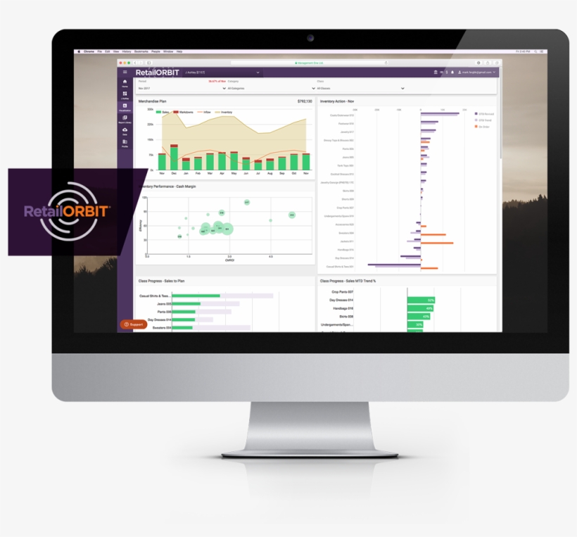 Retailorbit Imac 2017 Withbadge - Computer Monitor, transparent png #4973551