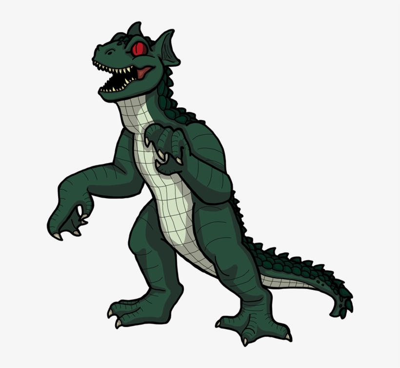 Vector Transparent Crocodile Clipart Atomic Theory - Gorgo, transparent png #4973663