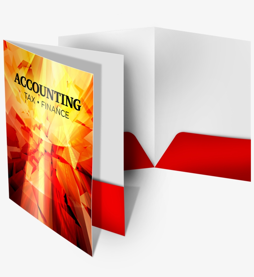 Custom Presentation Folder - Presentation Folder Png, transparent png #4973770