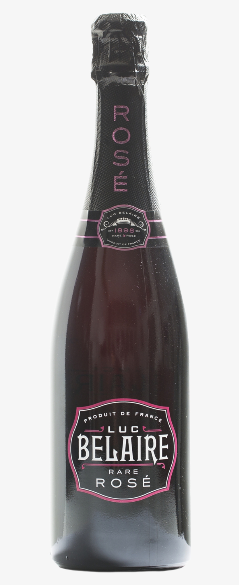 Luc Belaire Rosé - Luc Belaire Rare Rose Sparkling Wine - 1.5 L Bottle, transparent png #4973826