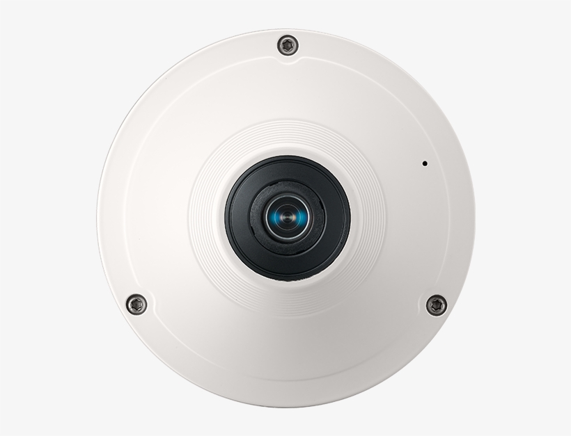 Snf-8010 - Samsung Snf-8010 5mp 360 Fisheye Network Dome Security, transparent png #4974274