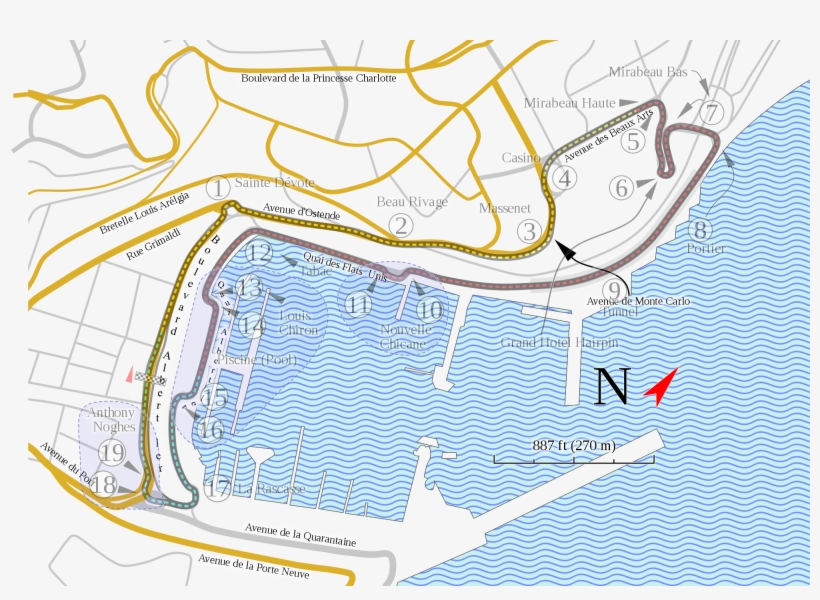 Open - Monte Carlo Rally Circuit, transparent png #4974983