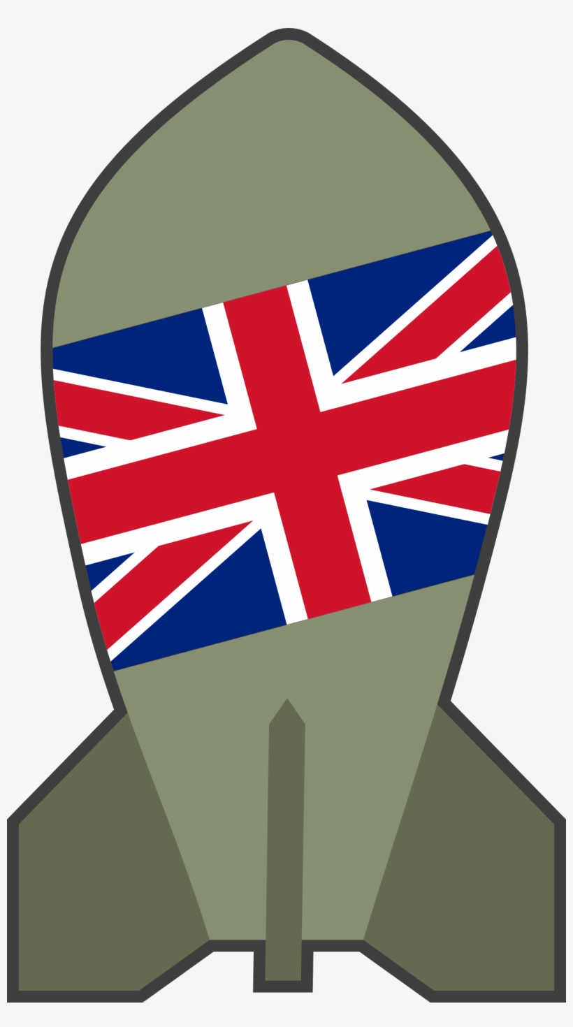 This Free Icons Png Design Of United Kingdom Bomb, transparent png #4975046