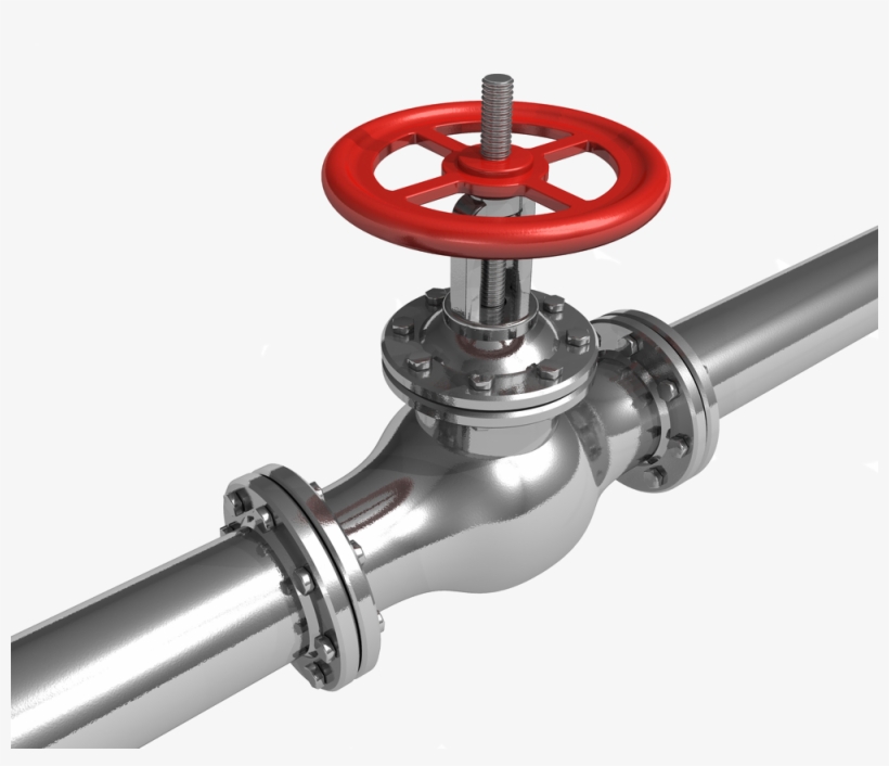 Safety Shutoff Pipeline Transportation - Water Valve, transparent png #4975451