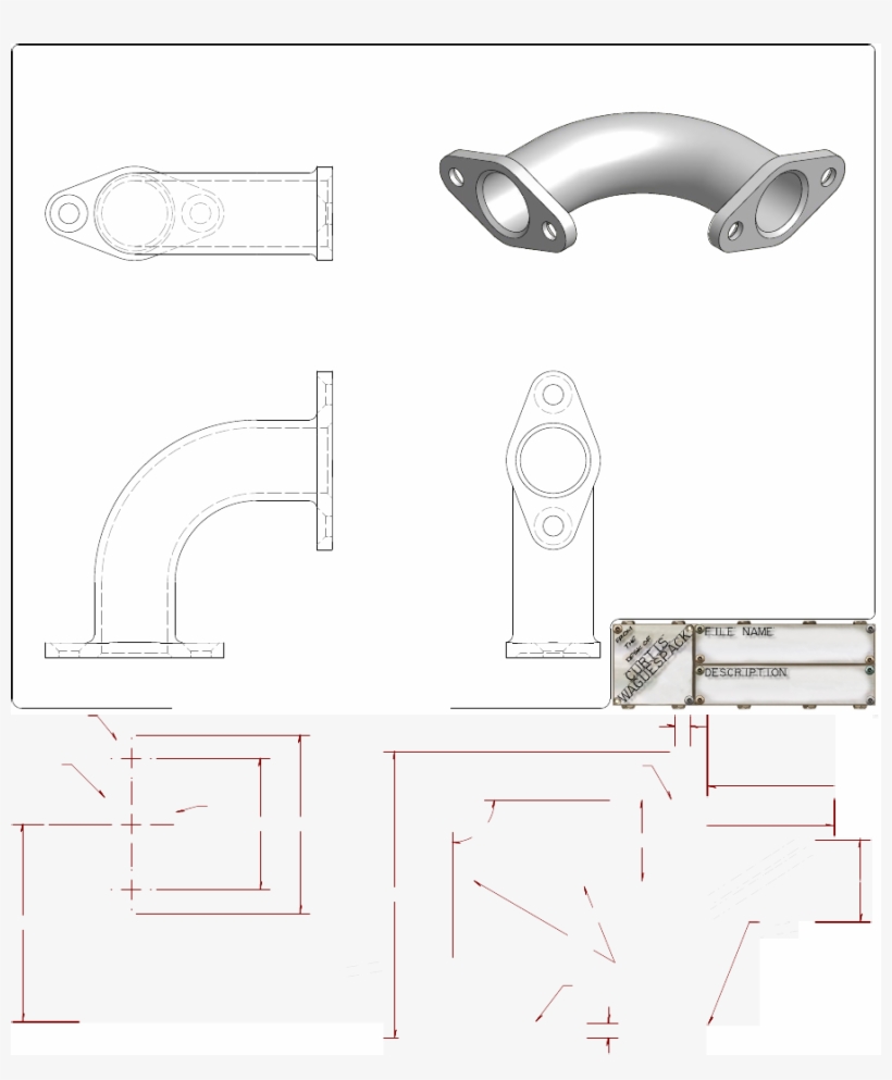 Autodesk Inventor Practice Part Drawings - Autodesk Inventor, transparent png #4975998