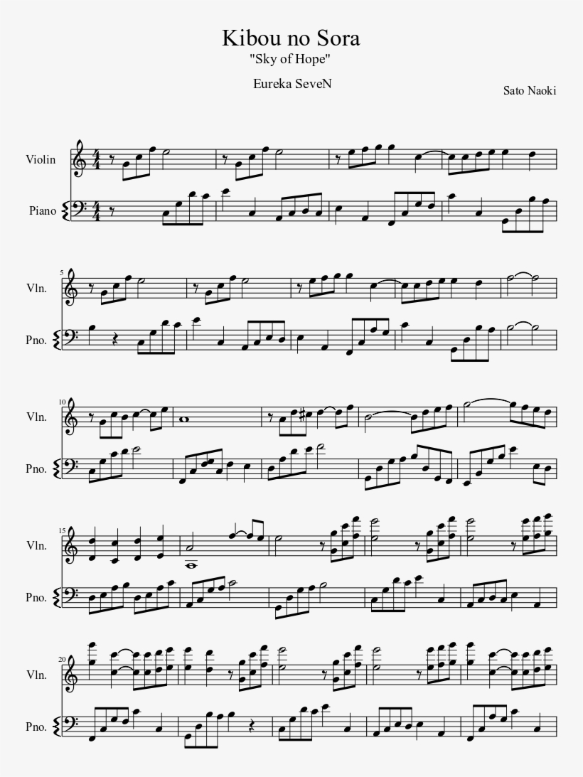 Print - Color My World Flute Sheet Music, transparent png #4976535