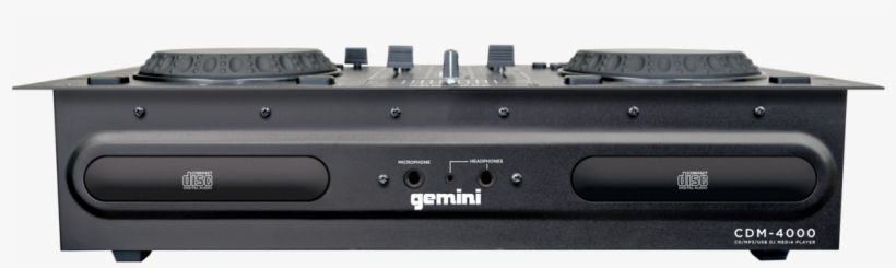 Cd/mp3/usb Dj Media Player - Dj Twin Cd Player Gemini Cdm-4000, transparent png #4976646