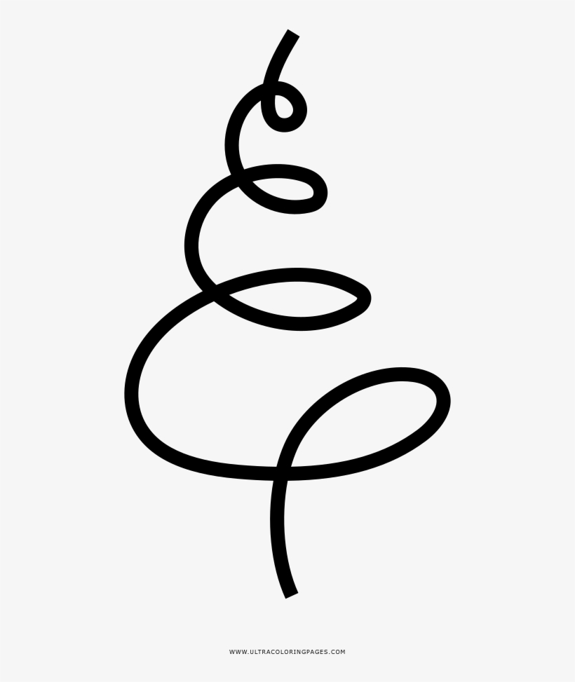 Árbol De Navidad Página Para Colorear - Christmas Tree, transparent png #4978703