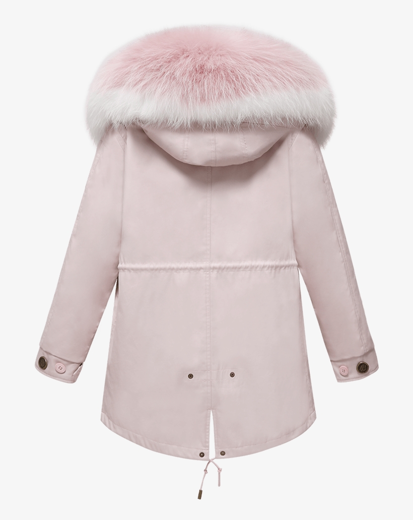 Pink Parka Pink Gradient Mermaid Fox - Fox, transparent png #4978766