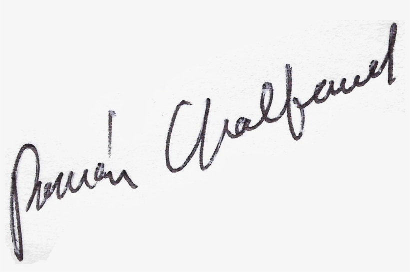 Firma Roman Chalbaud - Firmas De Directores Png, transparent png #4979560