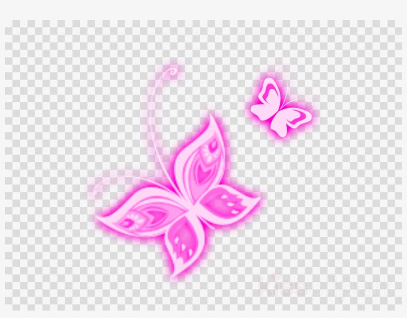 Pink Butterfly Transparent Png, transparent png #4979937