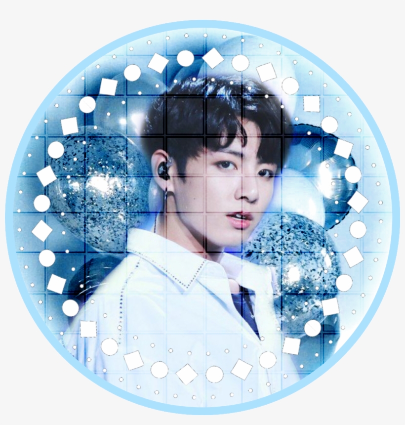 Jungkook Twittericon Icon Twitter Kookie Bts Blue - Picsart Photo Studio, transparent png #4980001