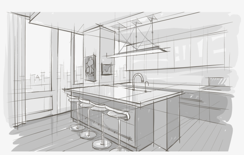 Interior Design Sketch Png, transparent png #4980278