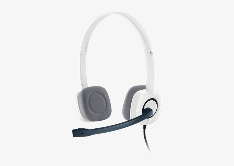 Logitech Stereo Headset H150, transparent png #4980280