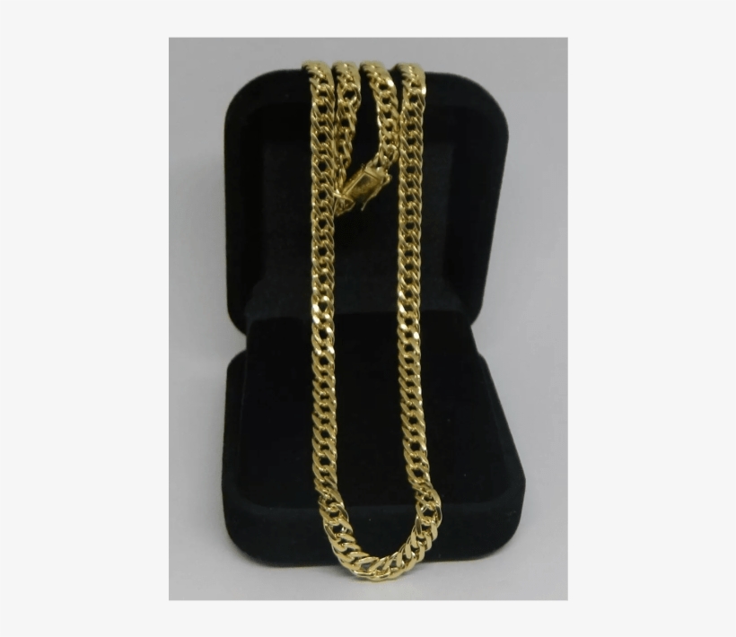 Corrente Nil 4mm Largura 45cm - Gold, transparent png #4980328
