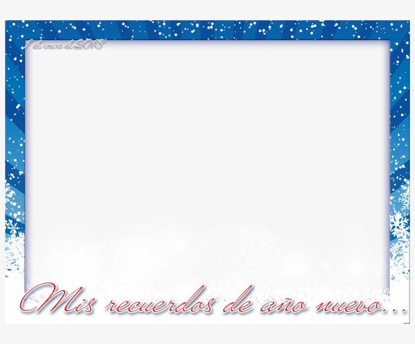Diciembre 2012 Marcos En Psd Y Png Para Descargar Gratis, transparent png #4981602