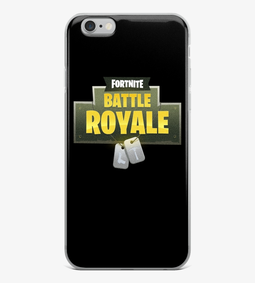 Fortnite Battle Royale Black Iphone Case - Fortnite Battle Royale Logo Png, transparent png #4982496