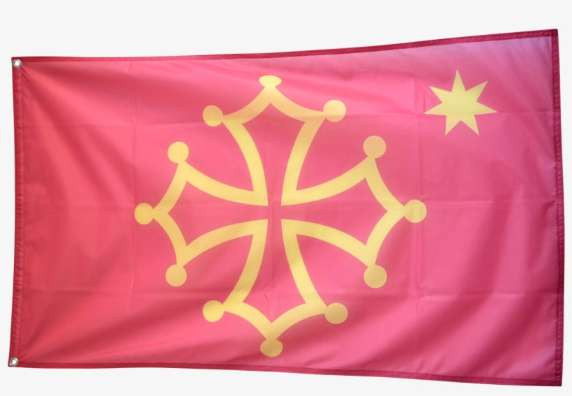 Drapeau France Occitanie - Midi-pyrénées, transparent png #4982636