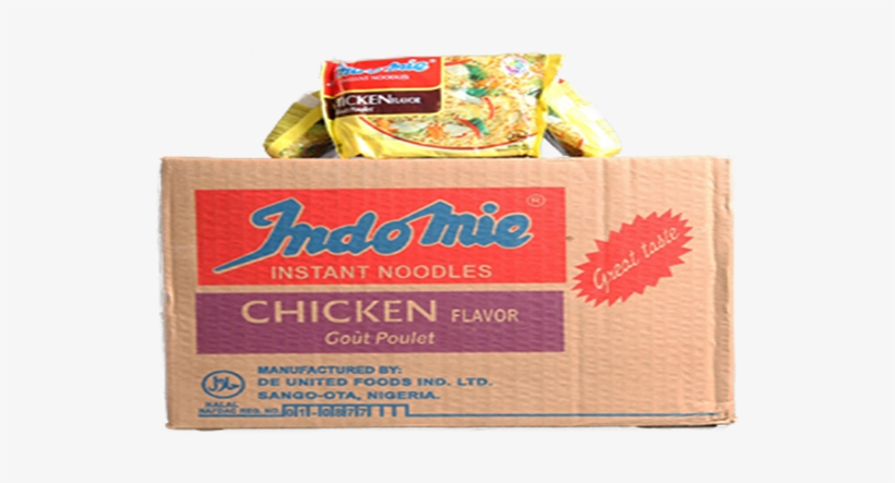 The - Carton Of Indomie Noodles, transparent png #4982937