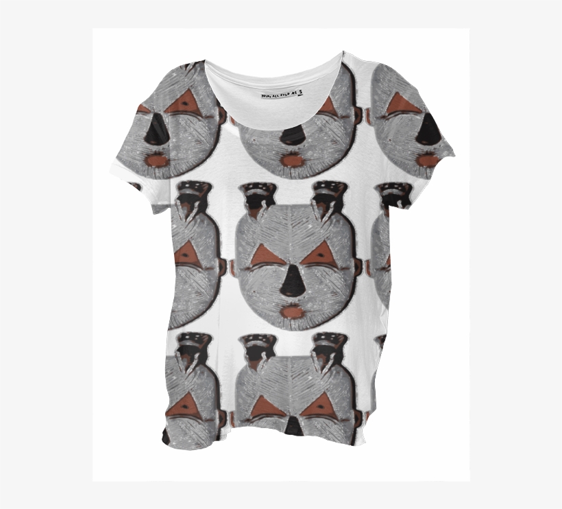 African Mask Tribal Drape $48 - Pattern, transparent png #4983017