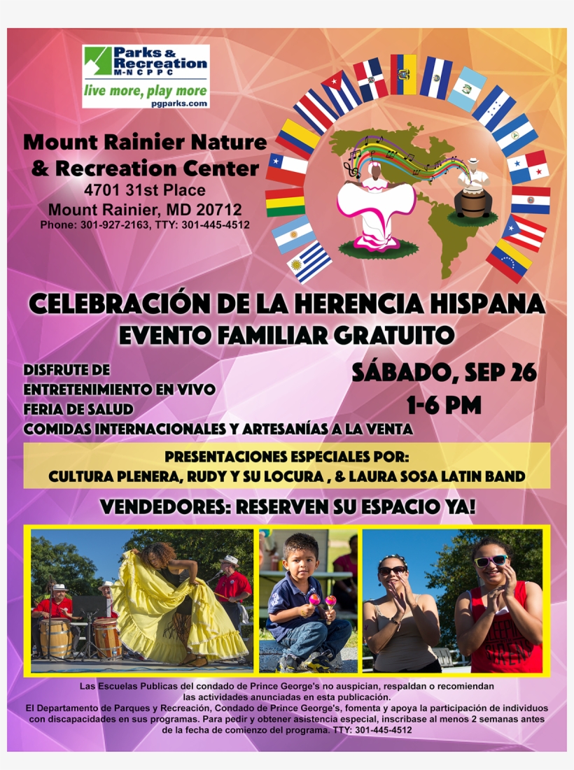 Hispanic Heritage Celebration - National Hispanic Heritage Month, transparent png #4983242