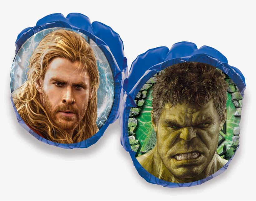 Zoom - Marvel Avengers Age Of Ultron Thor Cardboard Face Mask, transparent png #4984736