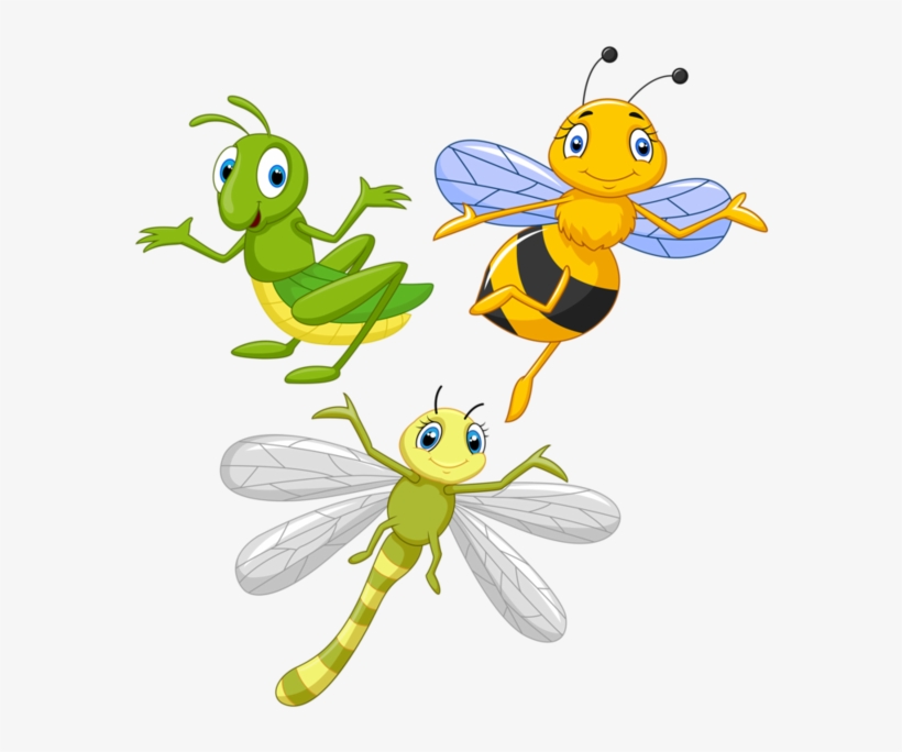 Abeilles Abeja Abelha Png Pinterest Insects Clip - Insetos Fofos Desenho Colorido Bichinhos De Jardim, transparent png #4987153