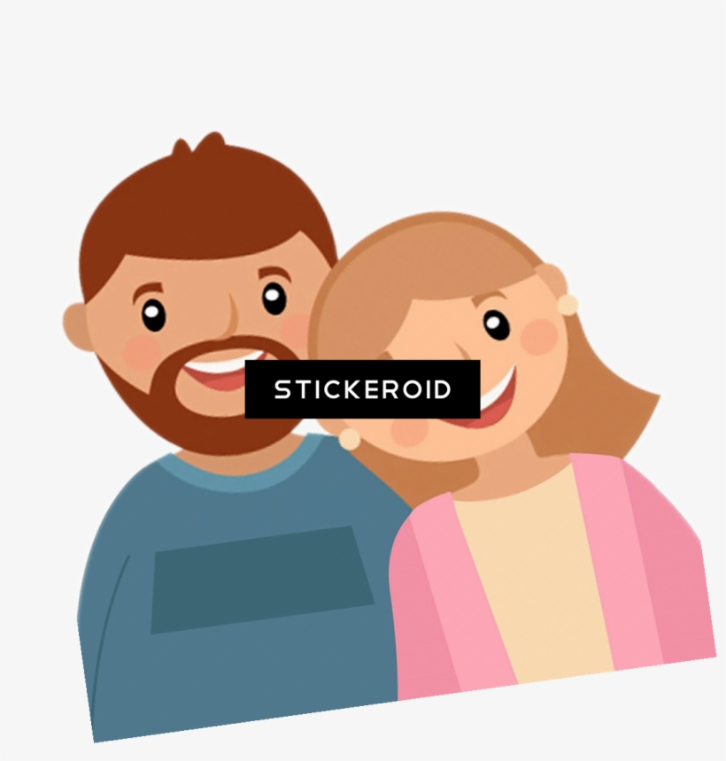 Parents - Cartoon, transparent png #4987436
