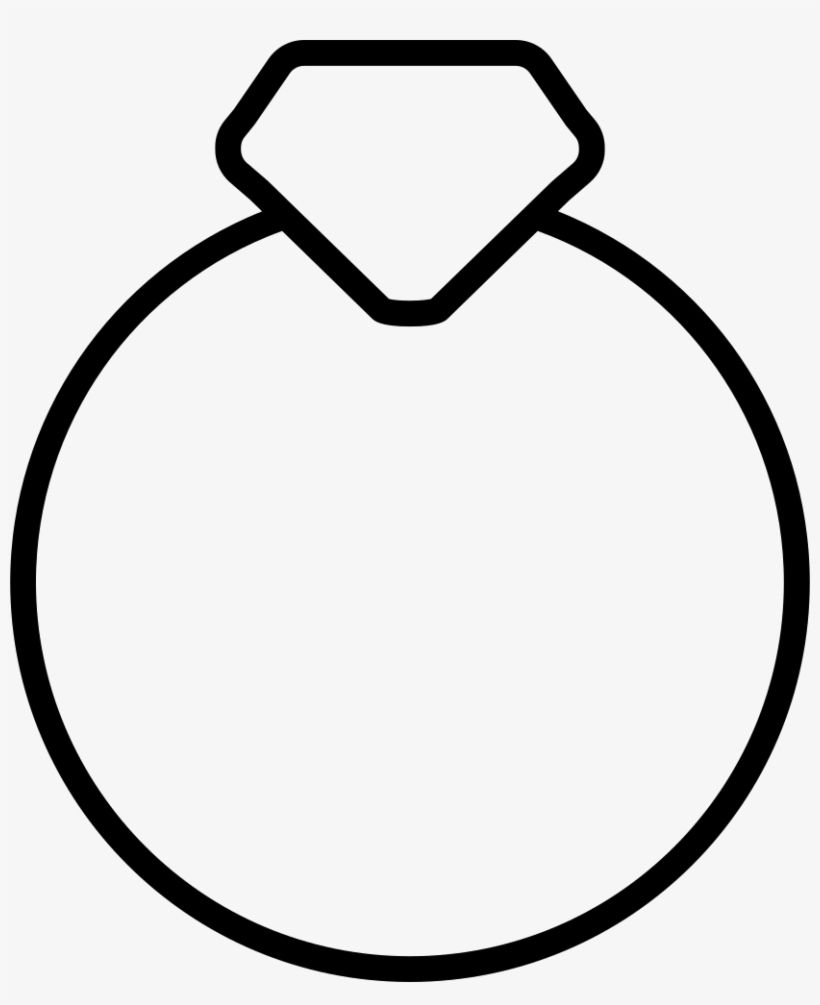 Diamond Ring Comments - Clip Art Rain Drop, transparent png #4989499