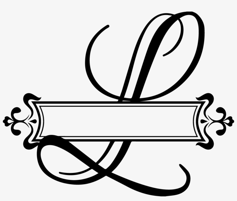 Split Fancy Letter - Split Letter M Monogram - Free Transparent PNG ...