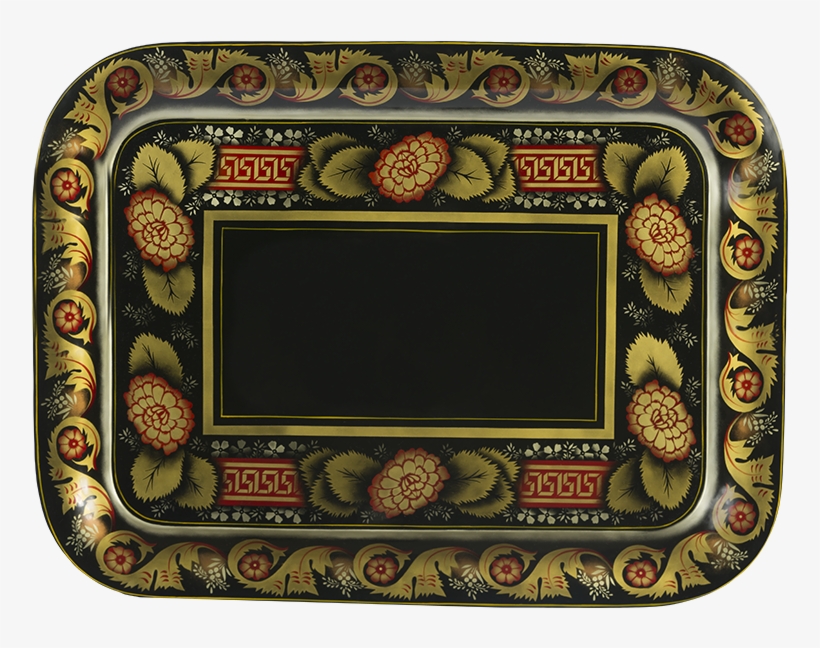 Bronze Powder Stenciling On Wood And Tin - Stencil, transparent png #4991227