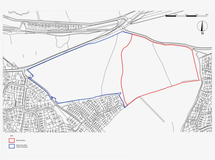 Consultation On Land To South Of Lime Lane, Oakwood, - Map, transparent png #4991780