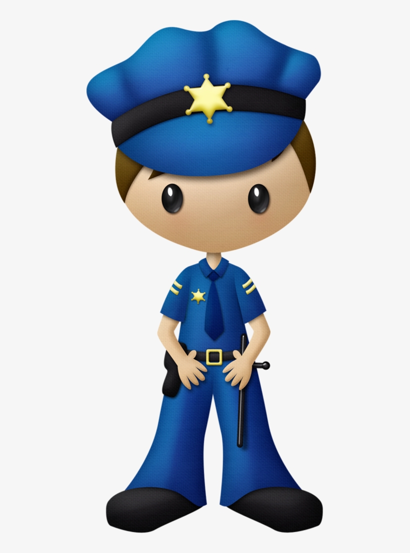 B *✿* De Policias - Policia Dibujo Infantil, transparent png #4992417