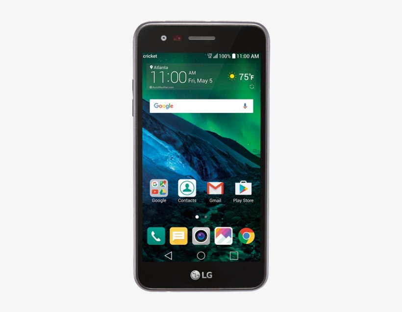 Tempered Glass For Lg Fortune V=1503327393 - Lg M153, transparent png #4992494